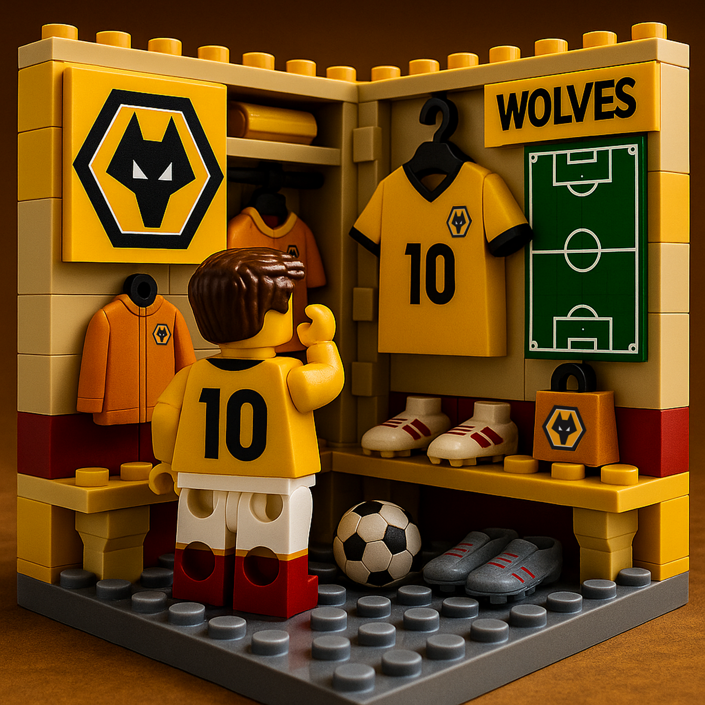 WOL x EPL Football Sports Room Block Set 211 DatND DVT
