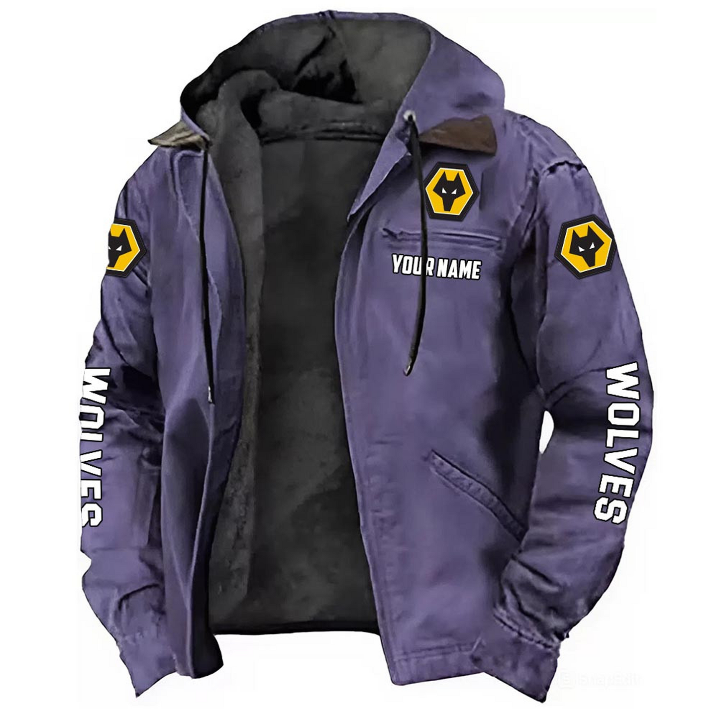 WOL x EPL Zip Hoodie DATND TANTD