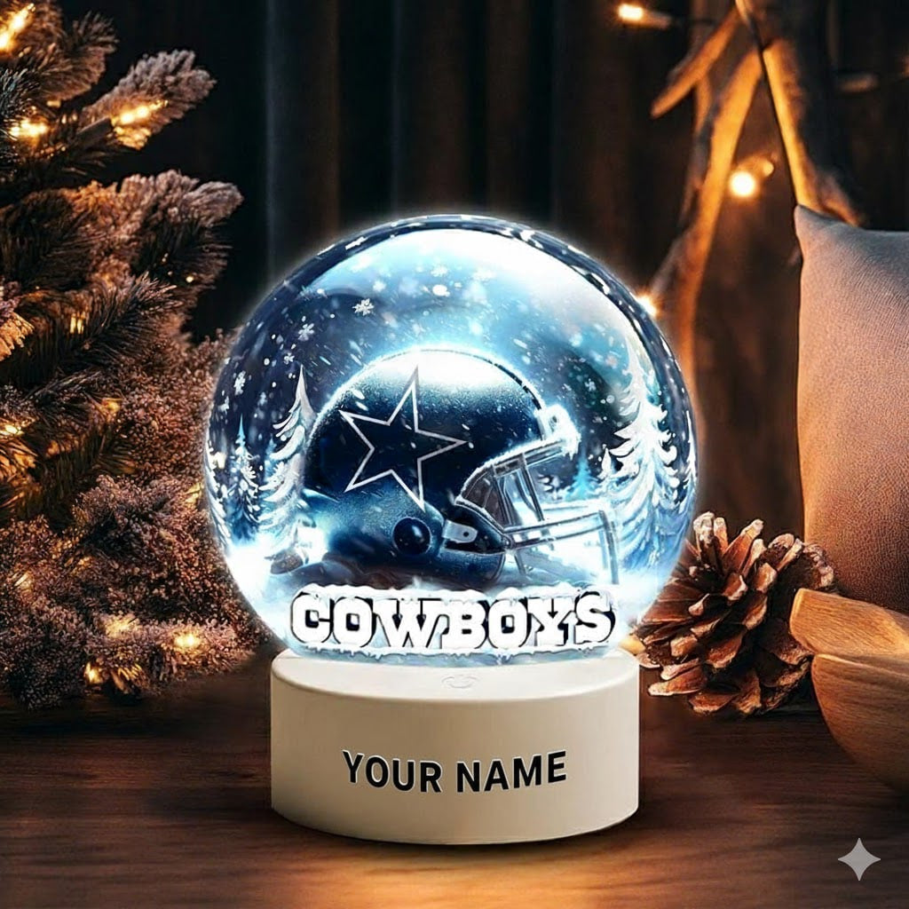 Acrylic night light NFL DAL NAK TDT