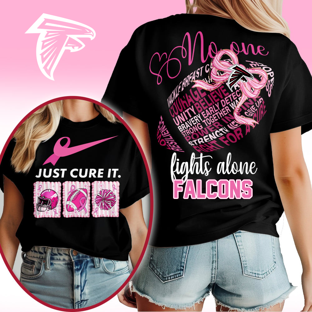 AF x Premium NFL Breast Cancer Awareness T-Shirt DDT HLP