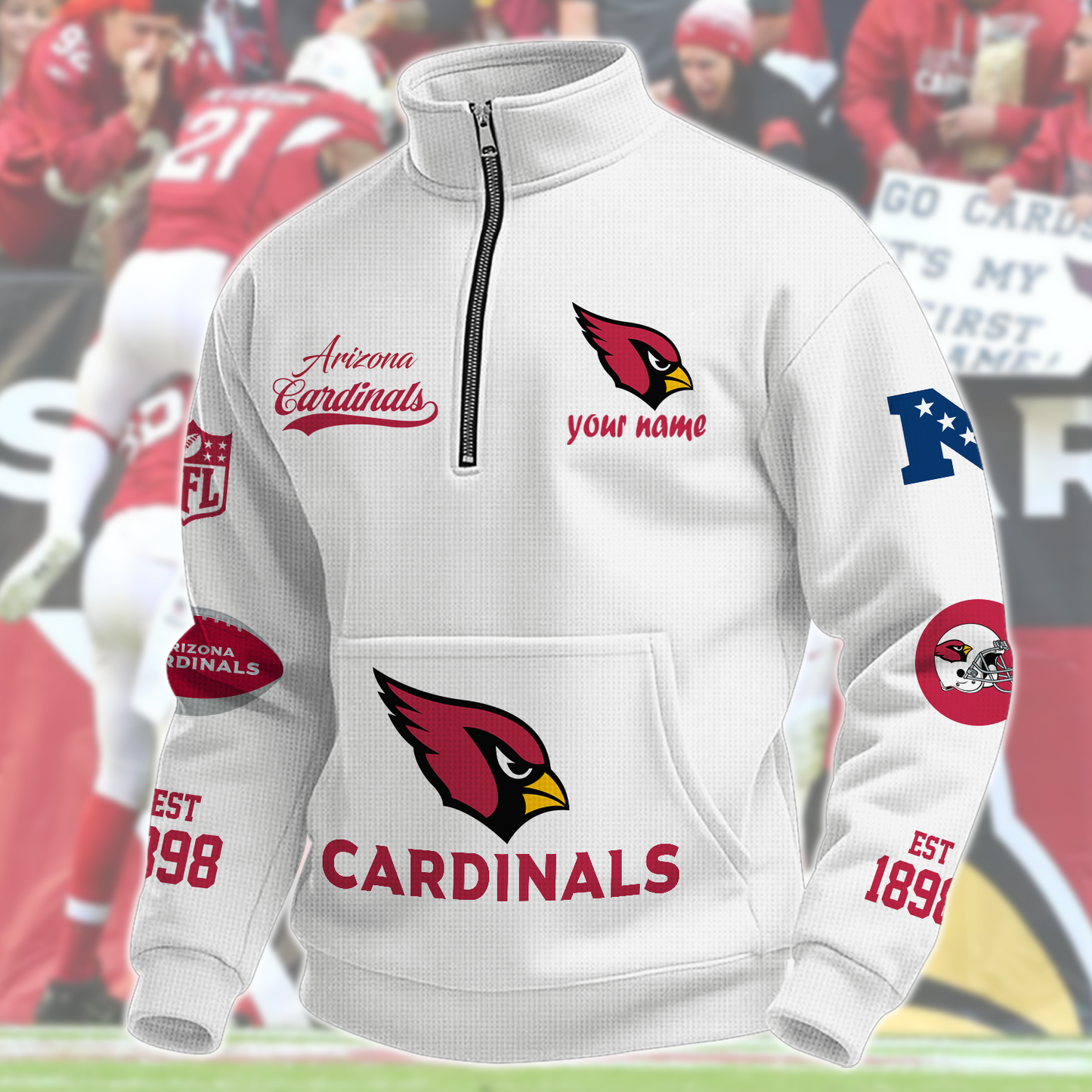 ARI x NFL Quarter-Zip Sweatshirt DatND DVT