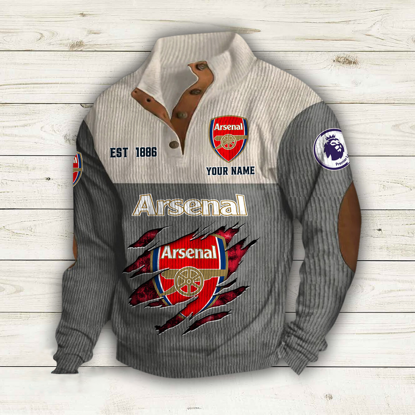 ARS x EPL Double Breasted Stand Collar Hoodies DATND TANTD