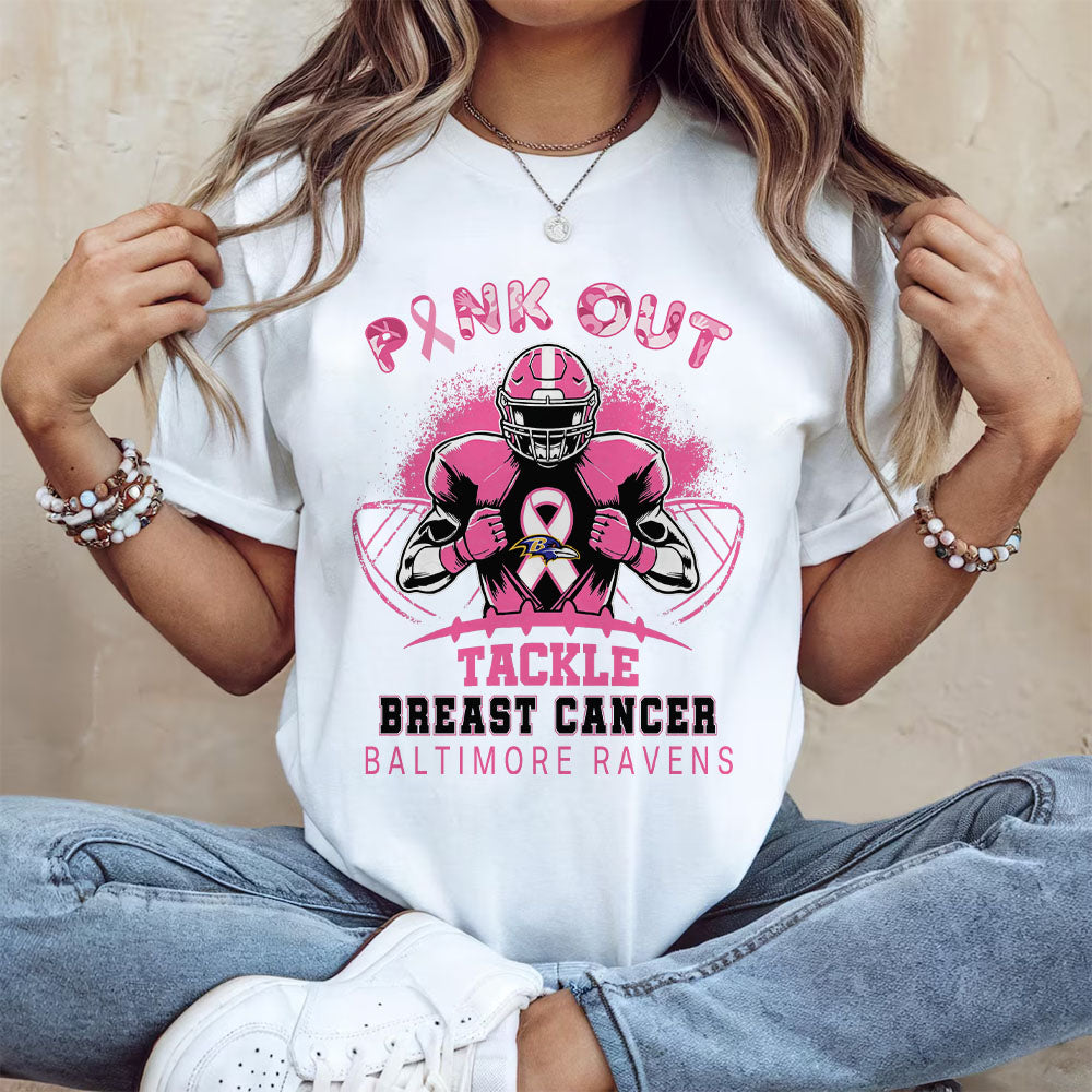 BAL Pink Out Tackle Breast Cancer 2D Shirt DatND DVT