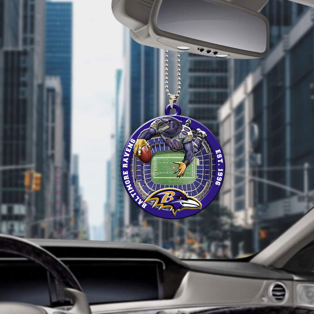Baltimore Ravens Ornaments NDT