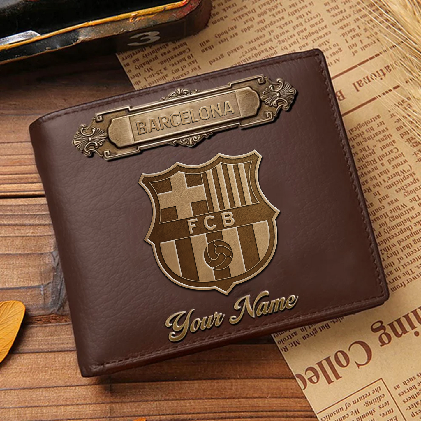 BAR Premium Leather Wallet - Personalized Edition DatND DVT