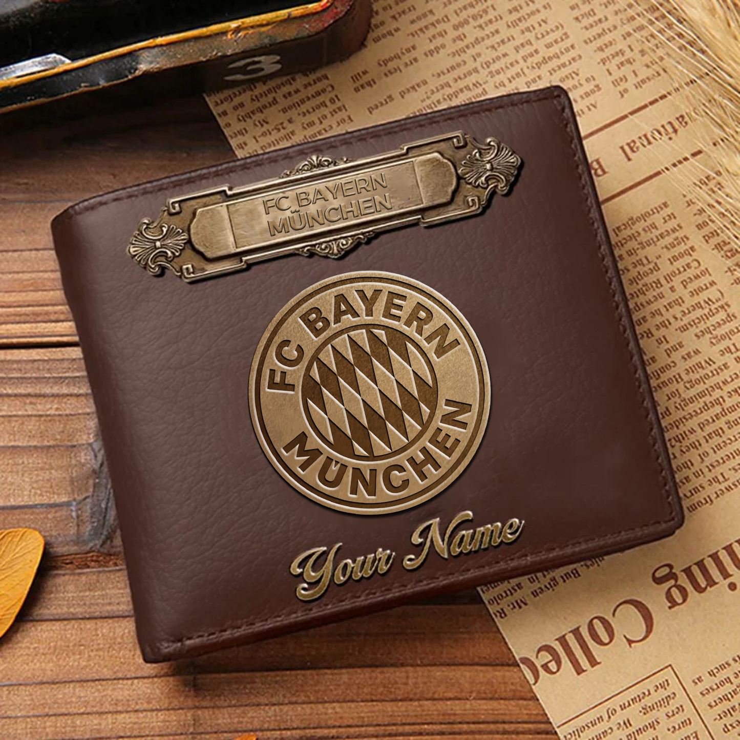 BAY Premium Leather Wallet - Personalized Edition DatND DVT