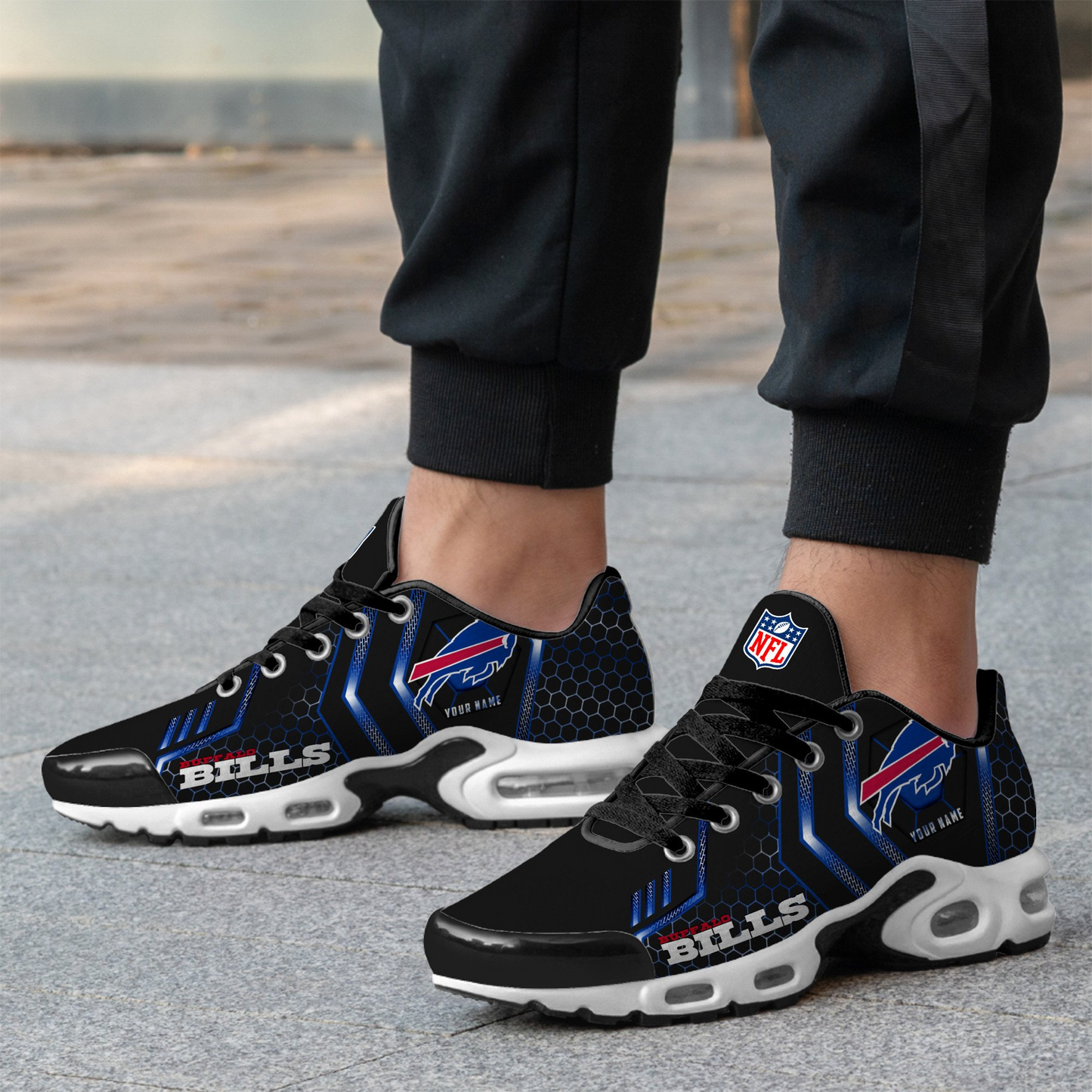 BB NFL Personalized Air Max Shoes Exclusive DDT CTND