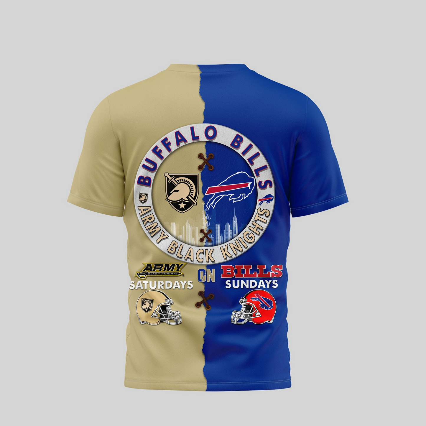 BB Premium NFL x NCAA 3D T-shirt DDT NTL