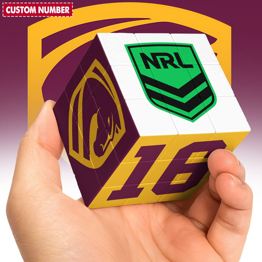 BB x NRL Personalized Rubik Cube Gifts For Fan DDT NTL