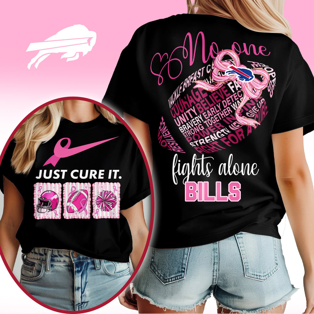 BB x Premium NFL Breast Cancer Awareness T-Shirt DDT HLP