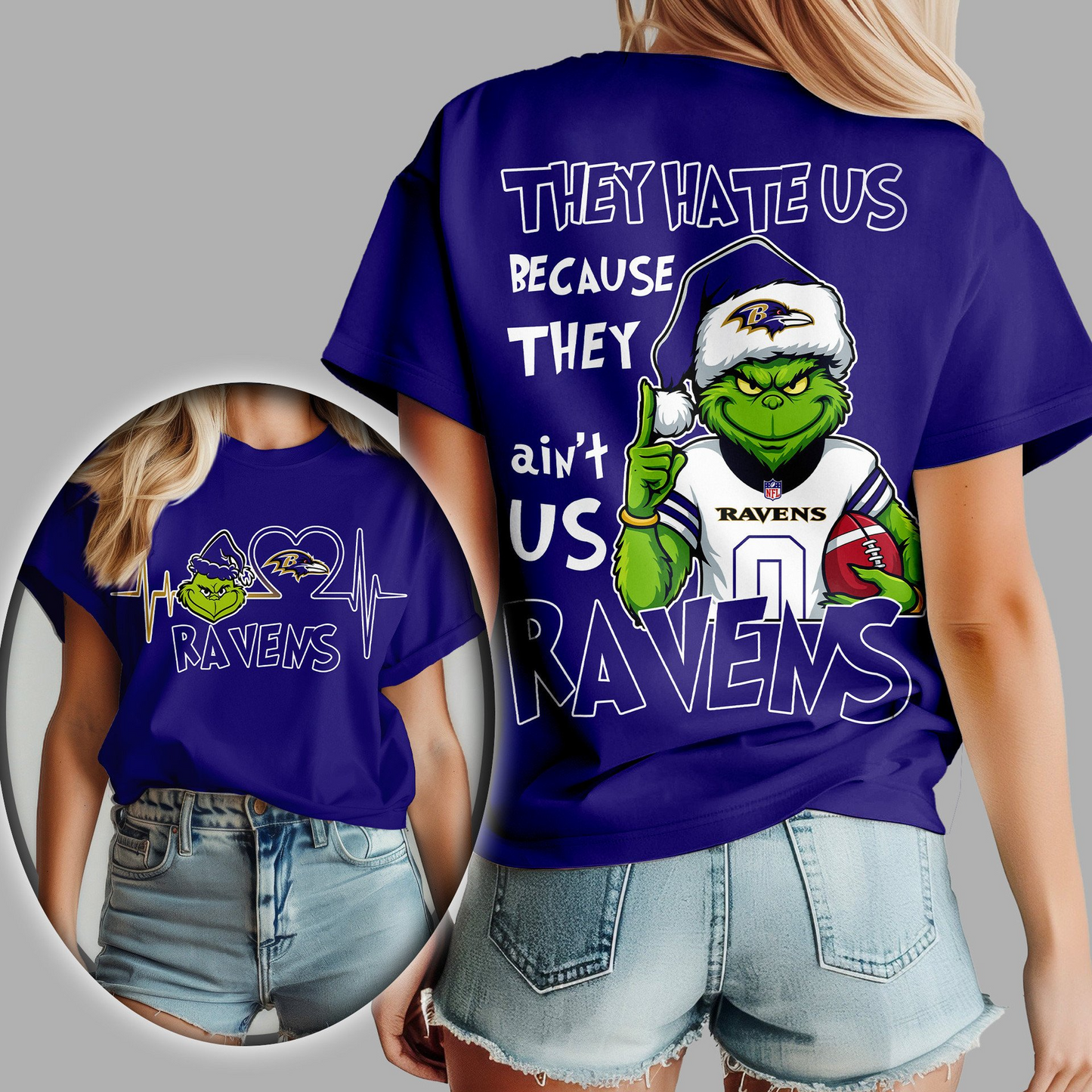 BR Premium NFL They Hate Us Woman Shirt DDT CTND