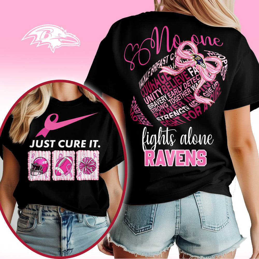 BR x Premium NFL Breast Cancer Awareness T-Shirt DDT HLP