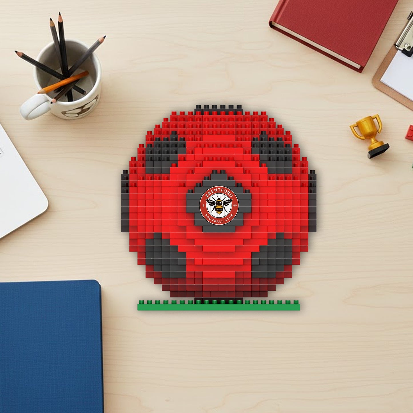 BRE x EPL Football Ball Building Block Set DDT NTL