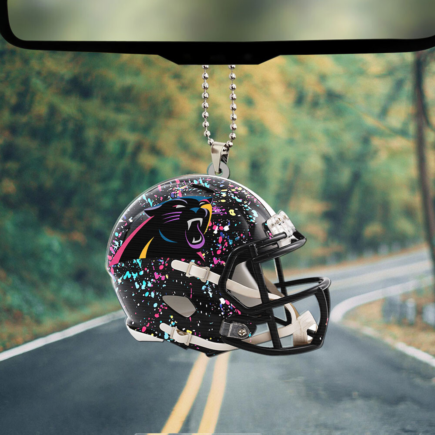CAR x NFL Custom Shape 2-sided Car Ornament DATND TANTD