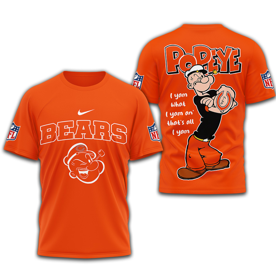 CHI Premium NFL I Yam What I Yam Shirt DDT CTND