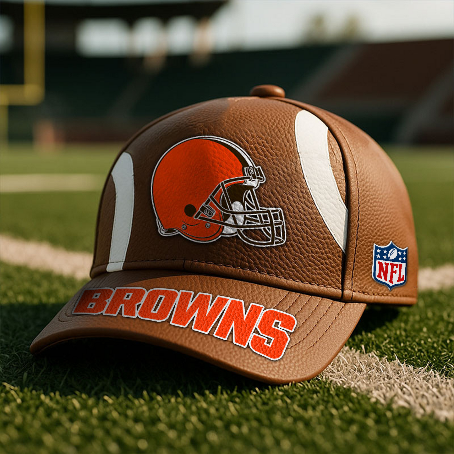 CLE x NFL Football Special Brown Classic Cap DATND TANTD