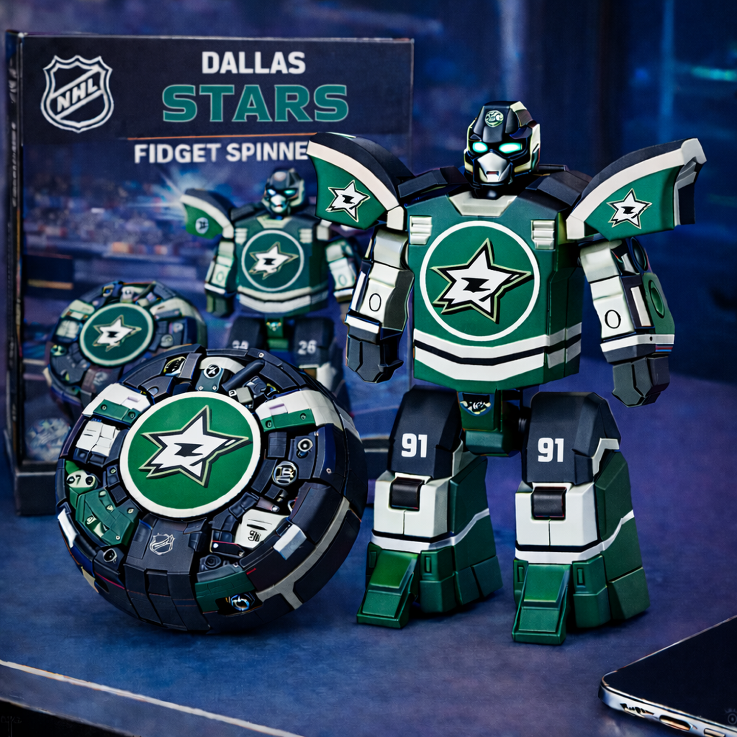 DAL x NHL Fidget Spinner DatND DVT