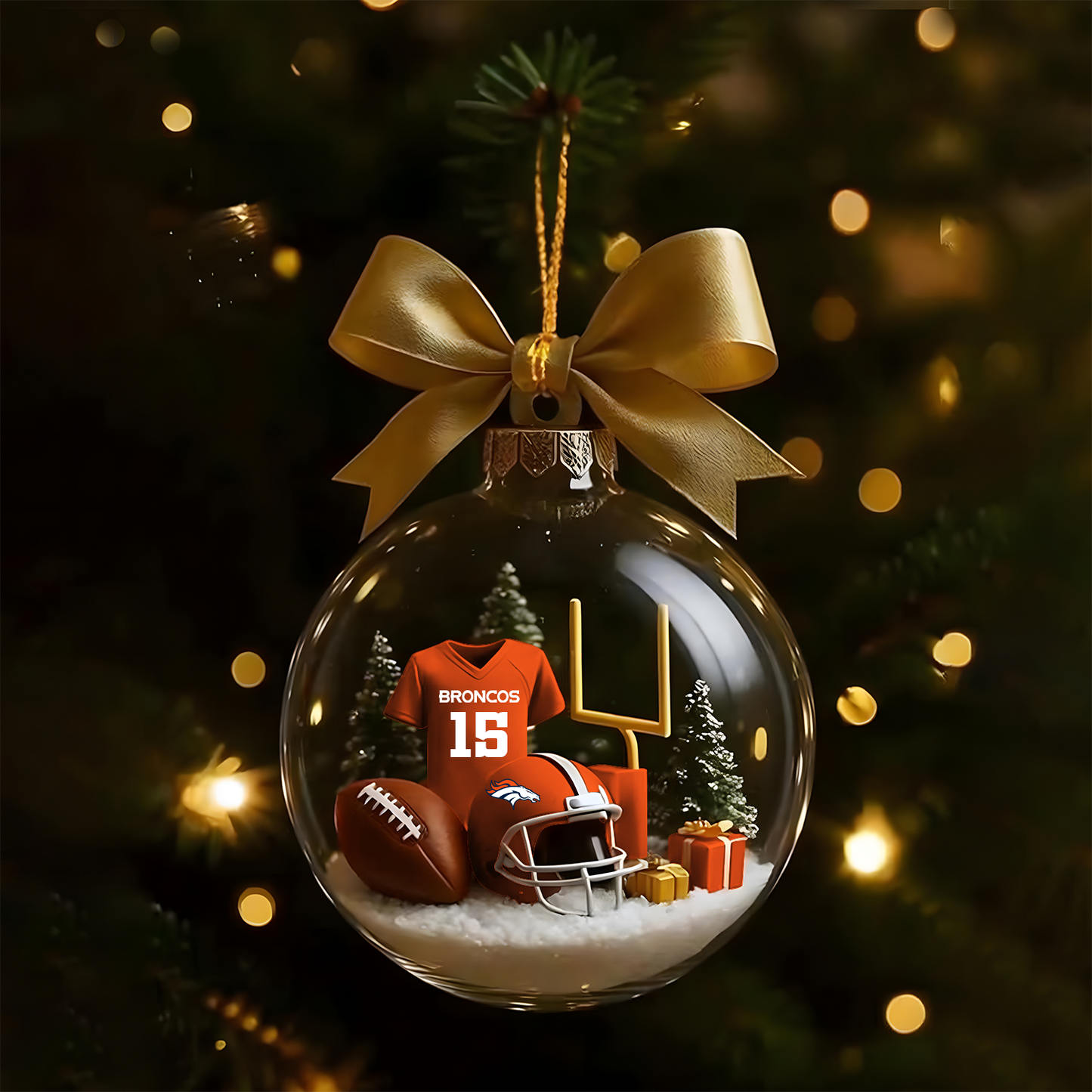 DEN x NFL Football Christmas DATND TANTD