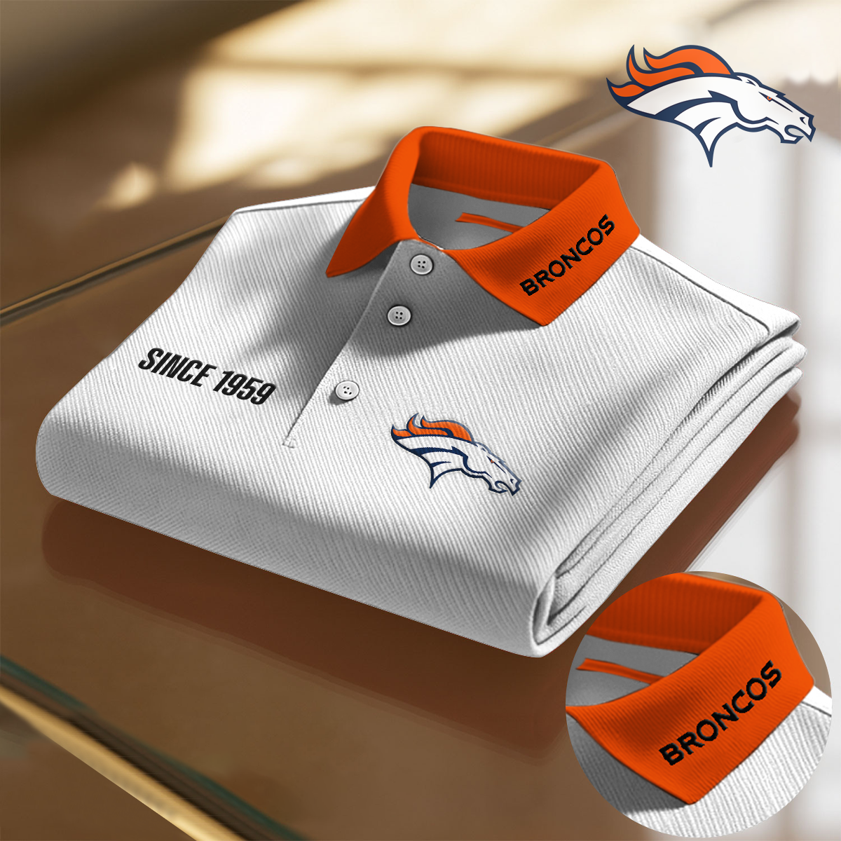 DEN x NFL Premium Polo Shirt DatND DVT