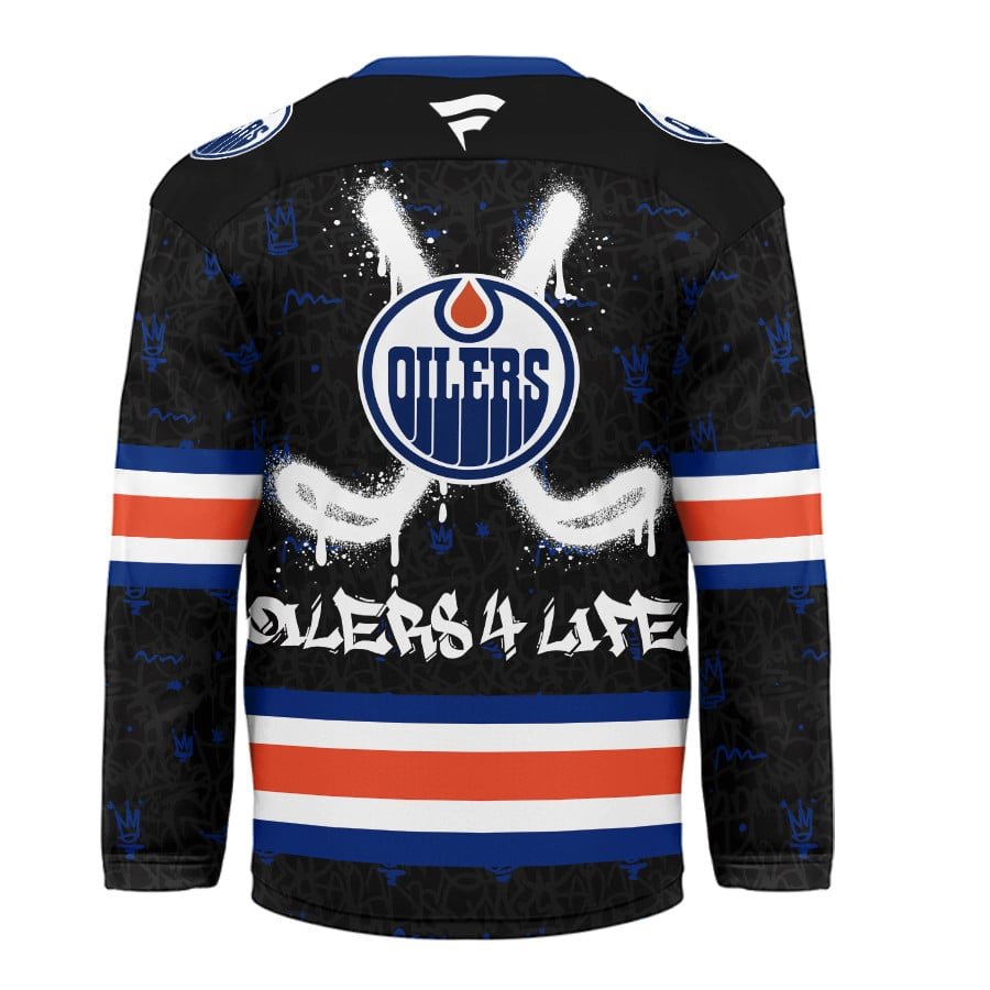EO Premium NHL Graffiti My Team 4 Life Hockey Jersey DDT NTL