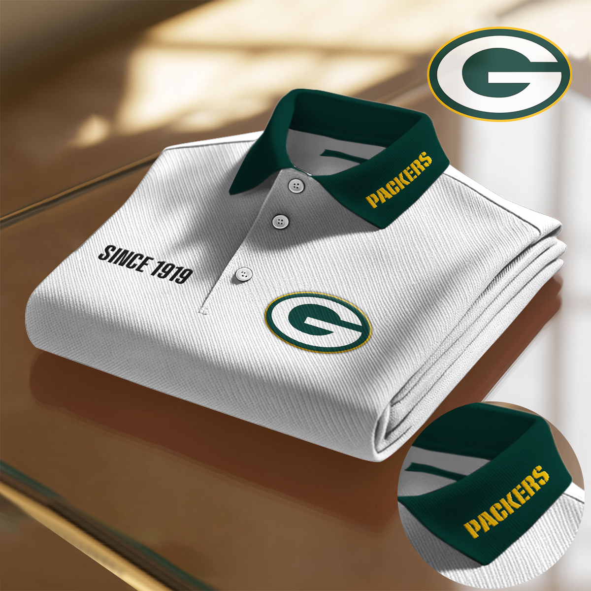 GB x NFL Premium Polo Shirt DatND DVT