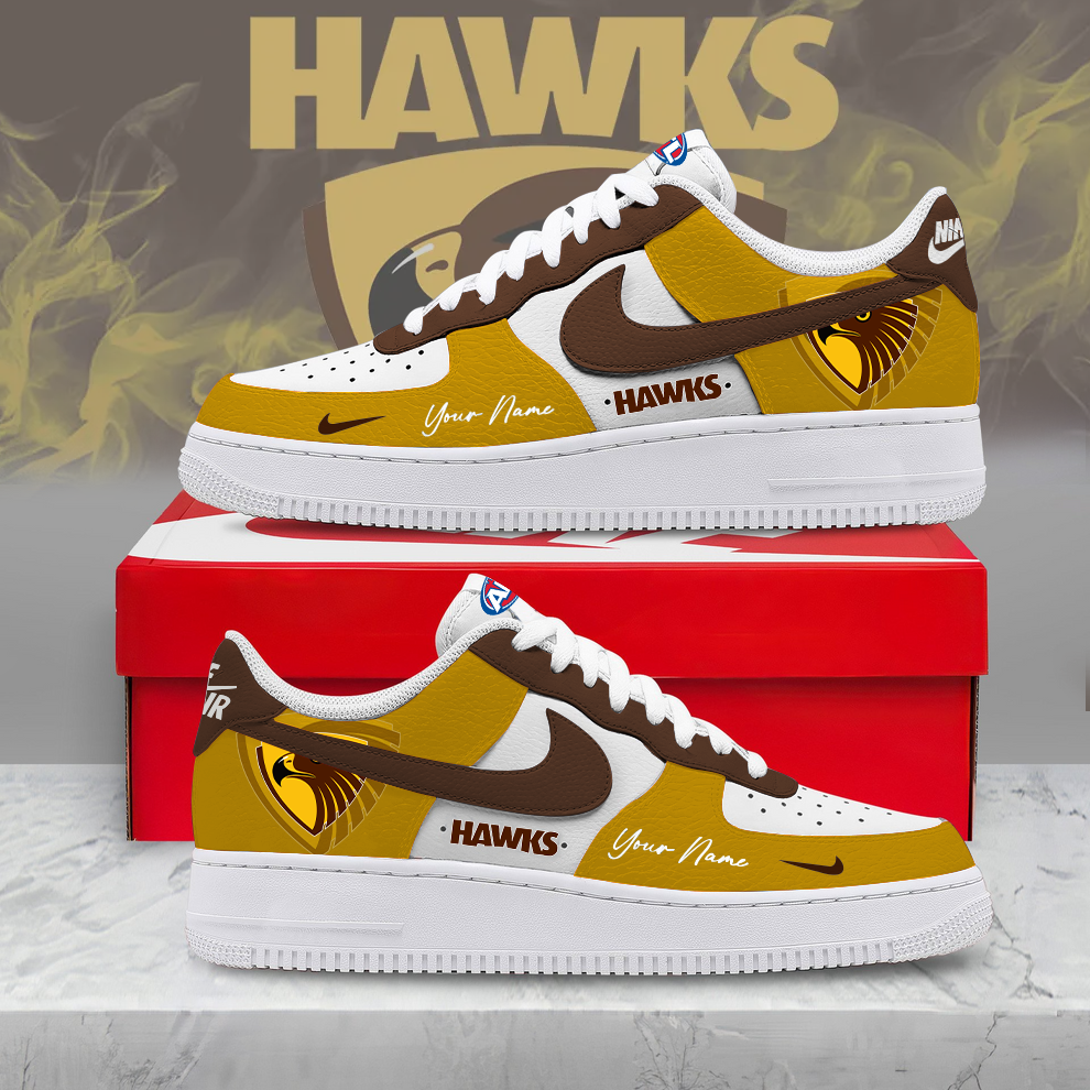 HAW x AFL Premium AF1 Sneakers Victory Pride DDT CTND