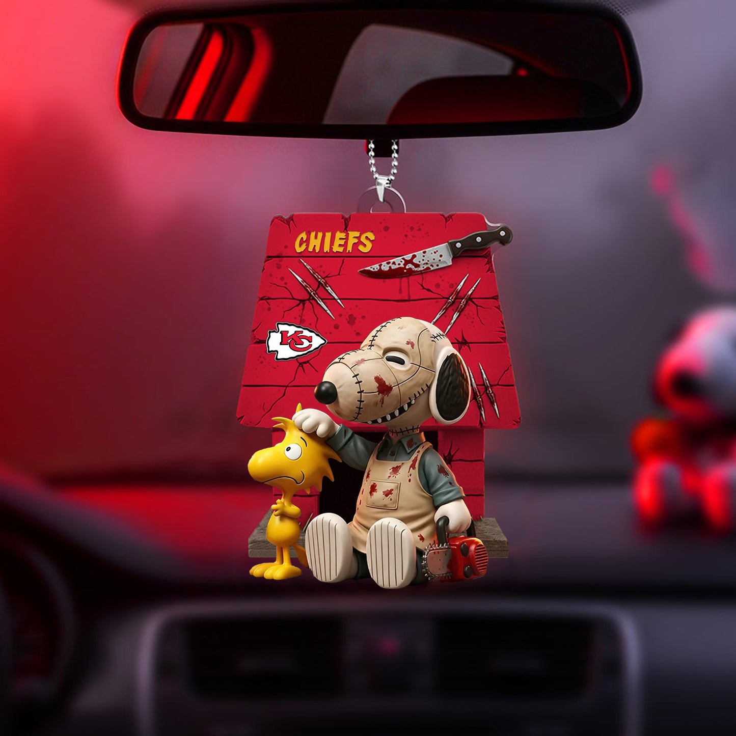 Horror Character x NFL KCC ORNAMENT CAR NDT NHM