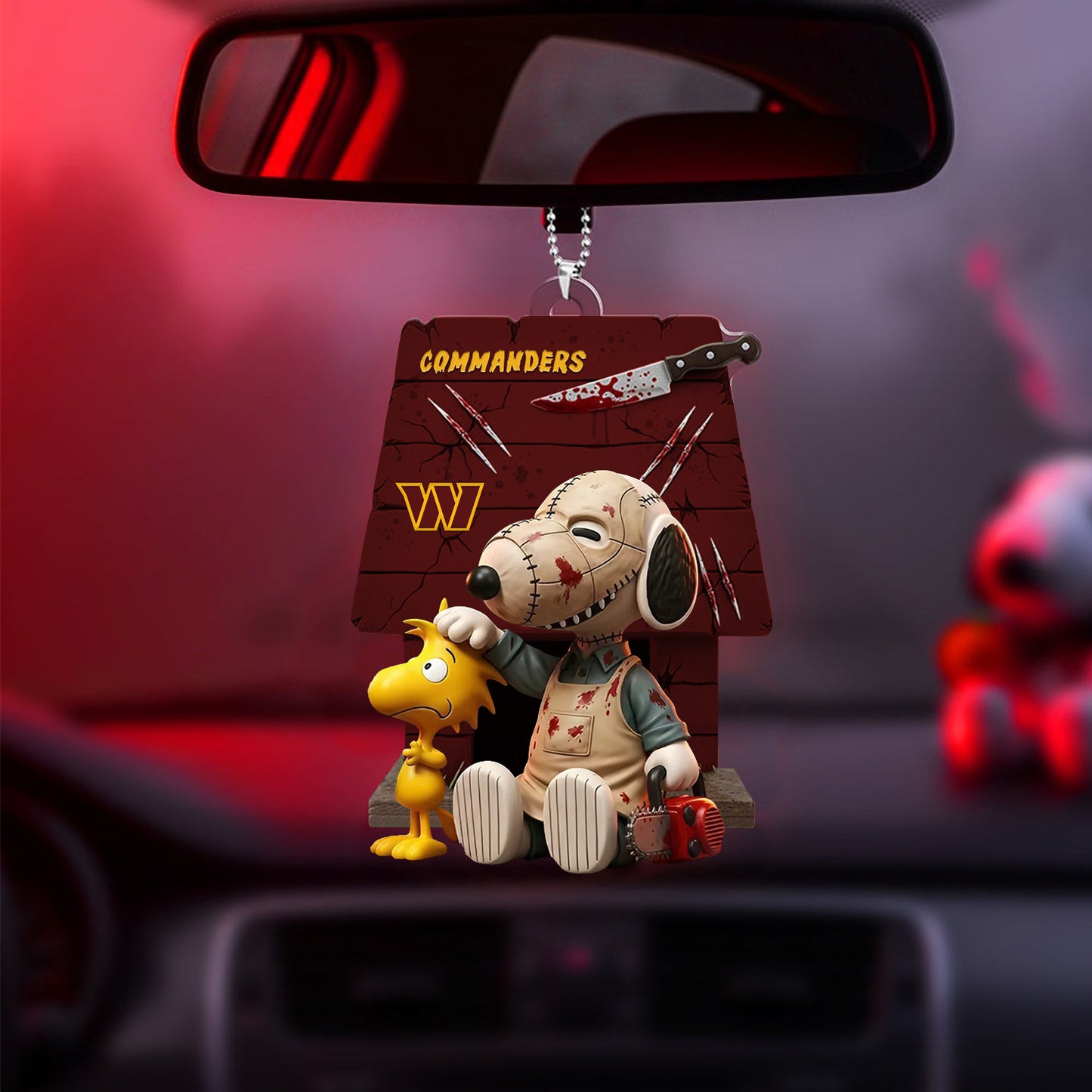 Horror Character x NFL WAS ORNAMENT CAR NDT NHM