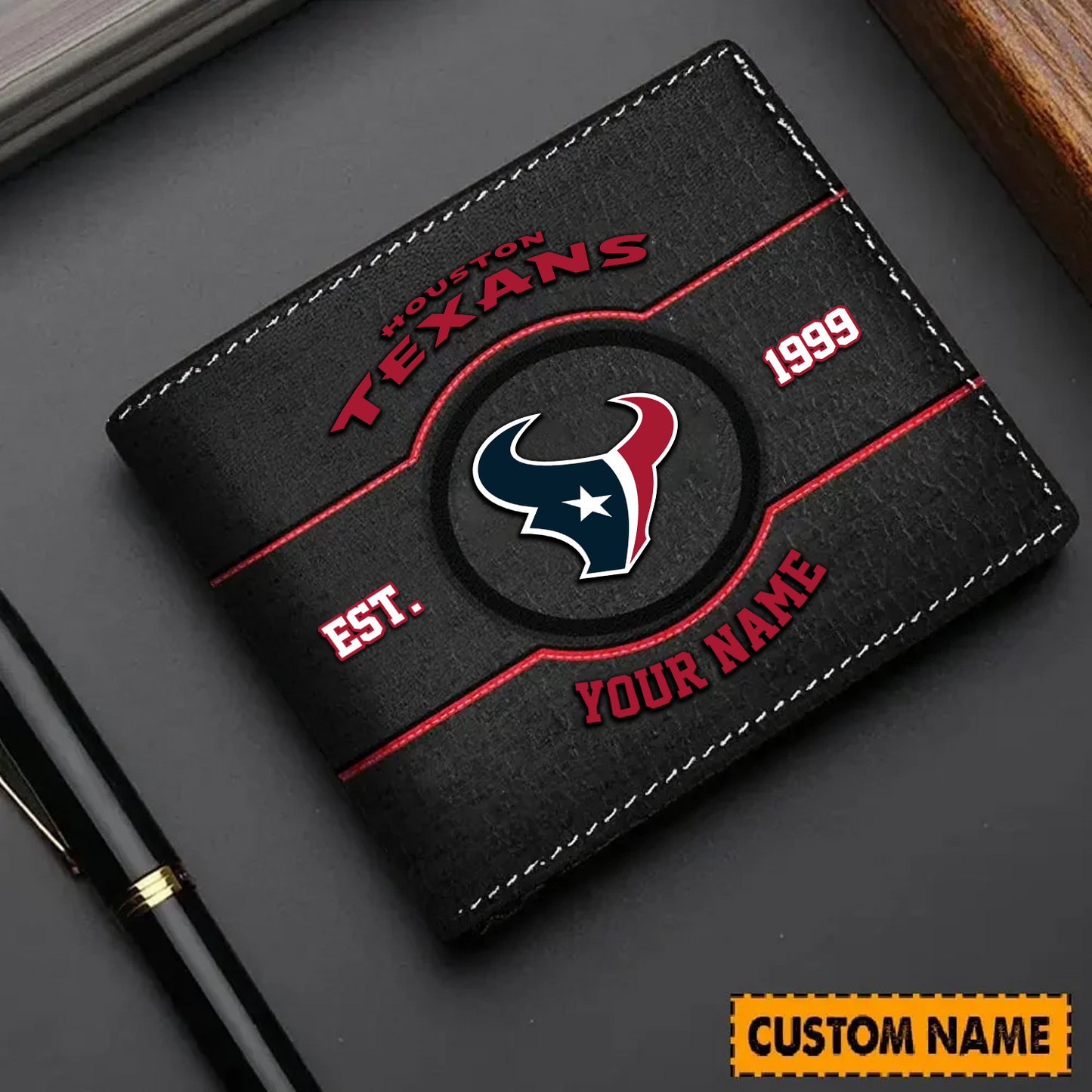 HOU x NFL Men's Wallets DATND TANTD