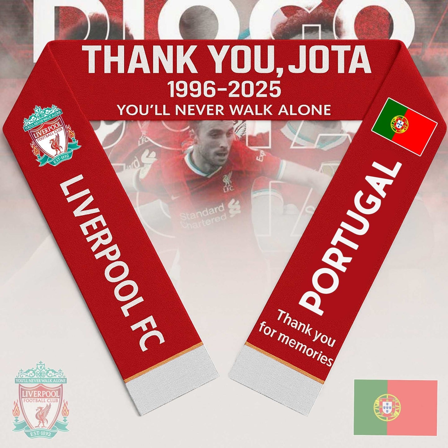 Thank You. DJ20 Premium Liv Scarf DDTCNTD