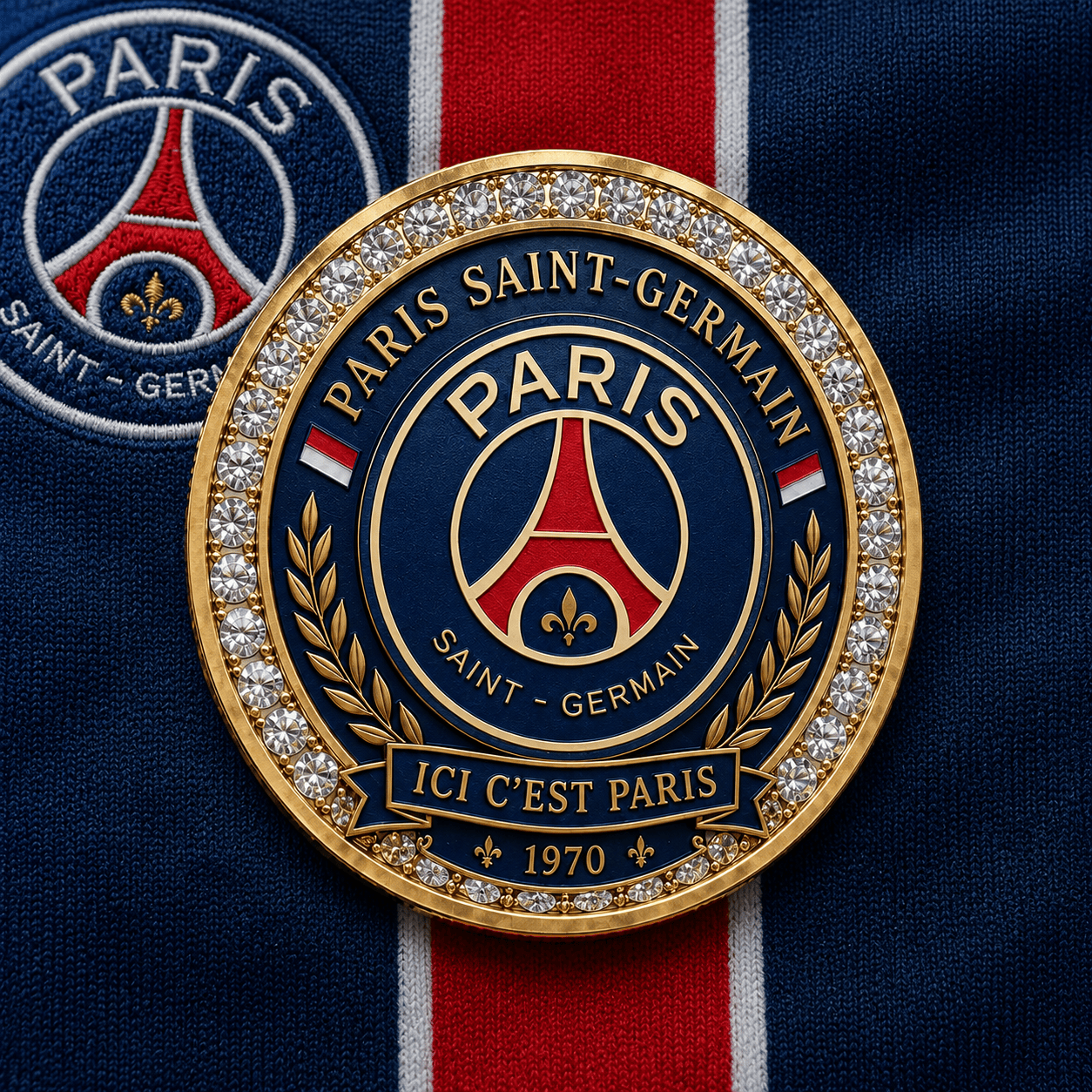 PSG Premium UEFA Champions League 2025/26 Commemorative Coin V1 DatND DVT