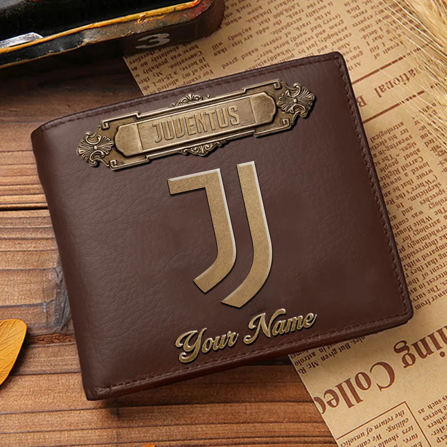 JUV Premium Leather Wallet - Personalized Edition DatND DVT