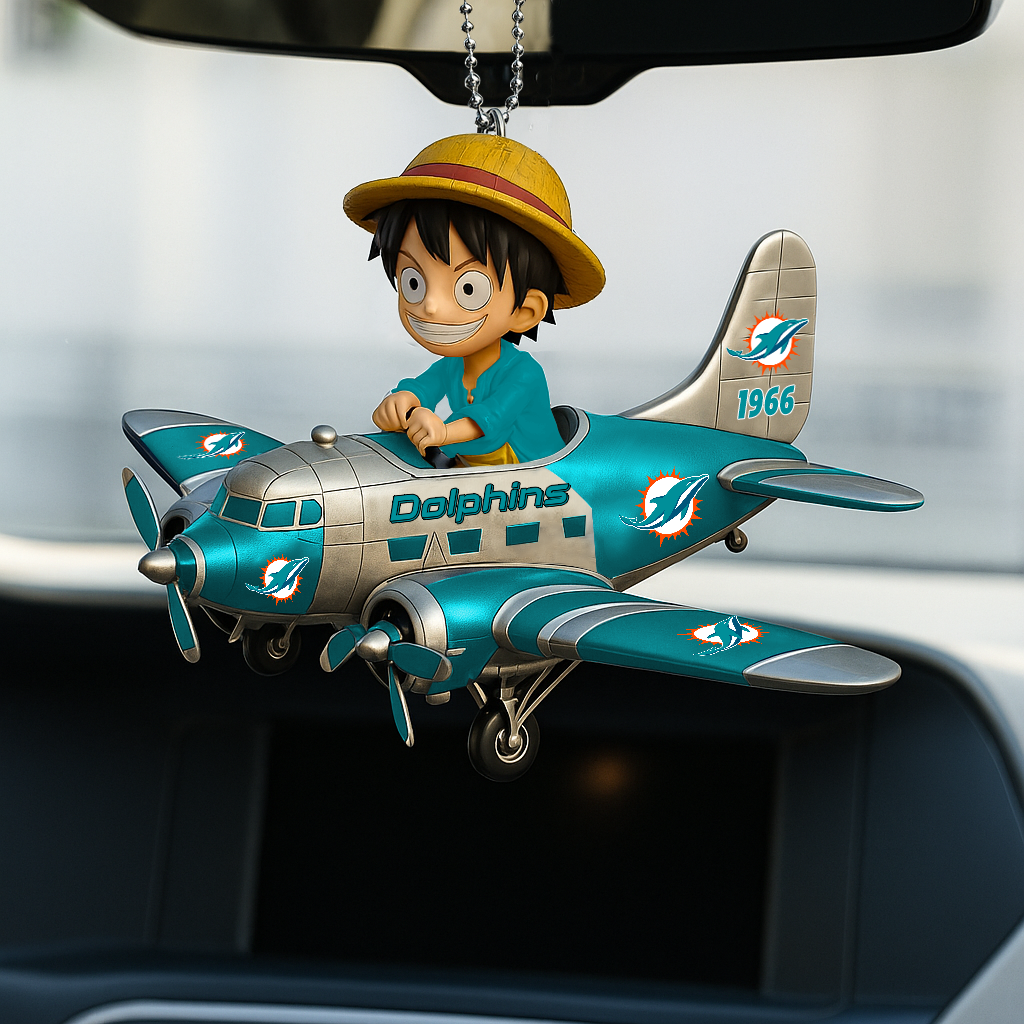 MD NFL x Luffy Premium Car Hanging Ornament DDT CTND