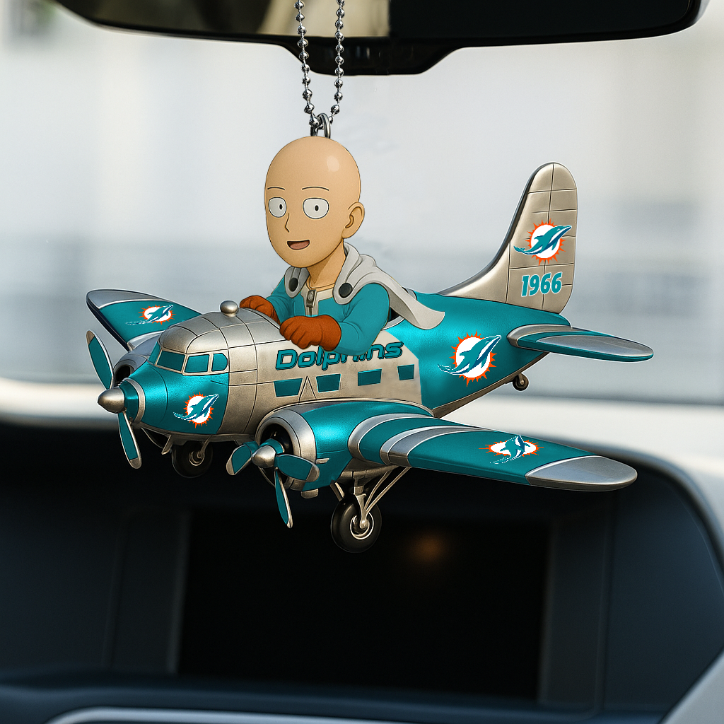 MD NFL x One-Punch Man Premium Car Hanging Ornament DDT HLP
