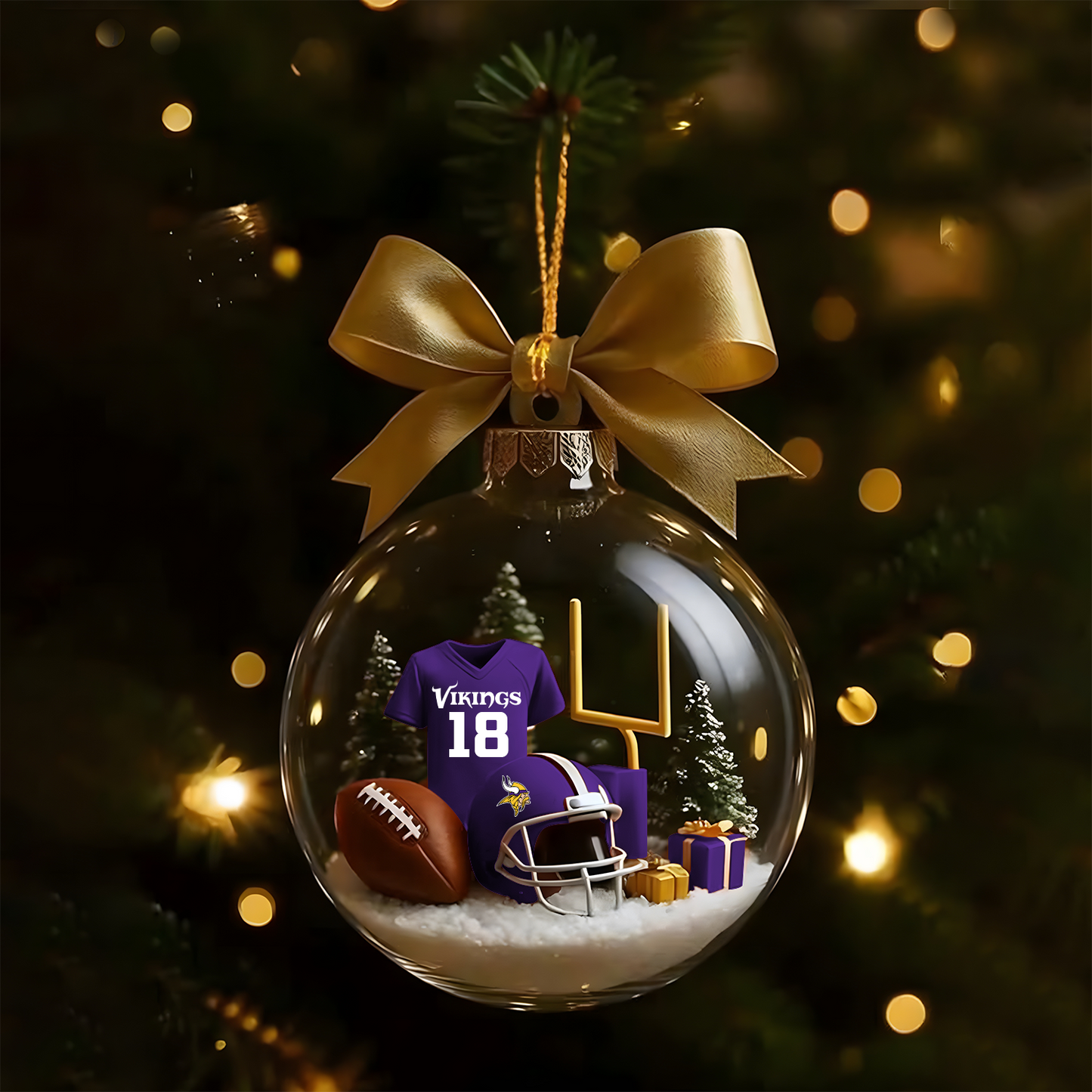 MIN x NFL Football Christmas DATND TANTD