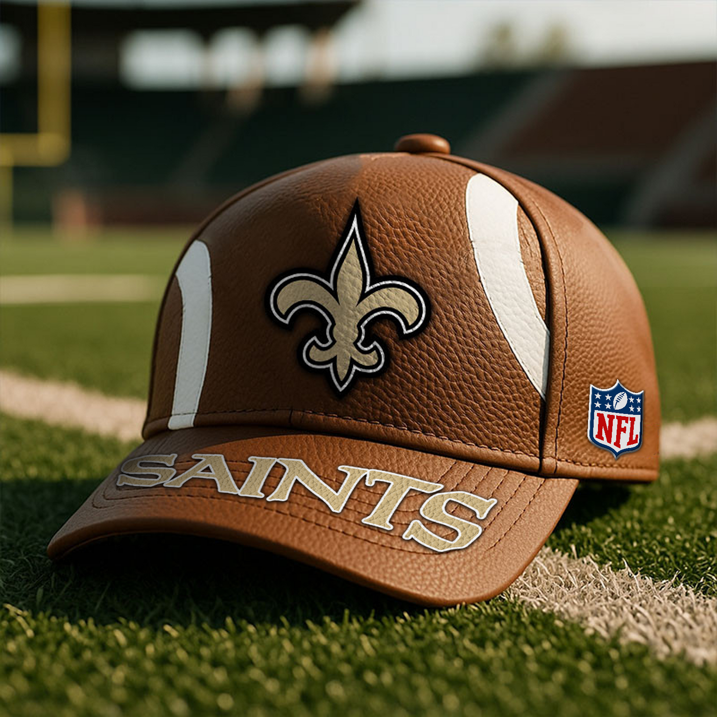 NO x NFL Football Special Brown Classic Cap DATND TANTD