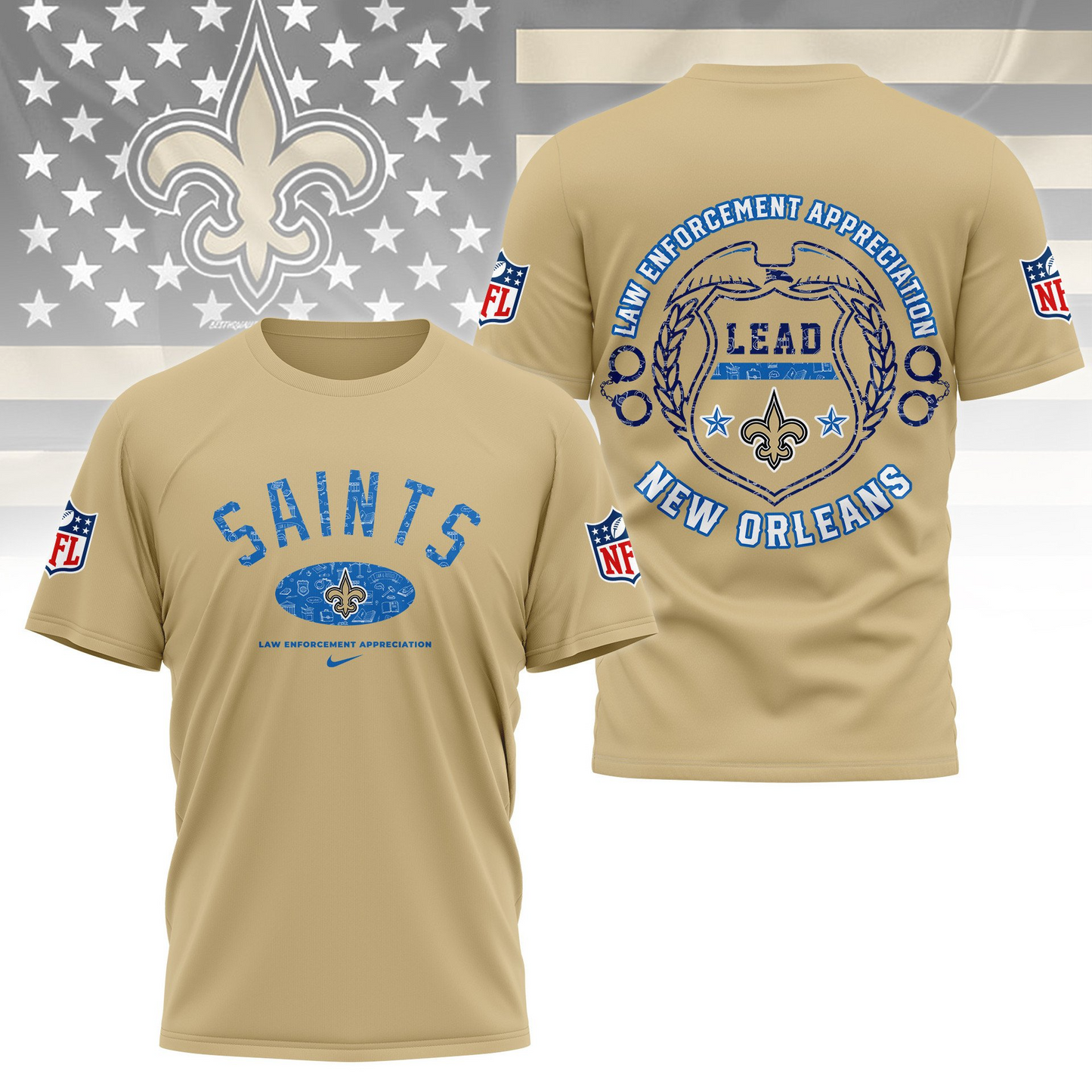 NOS Premium Law Appreciation Month 3D Shirt DDT CTND