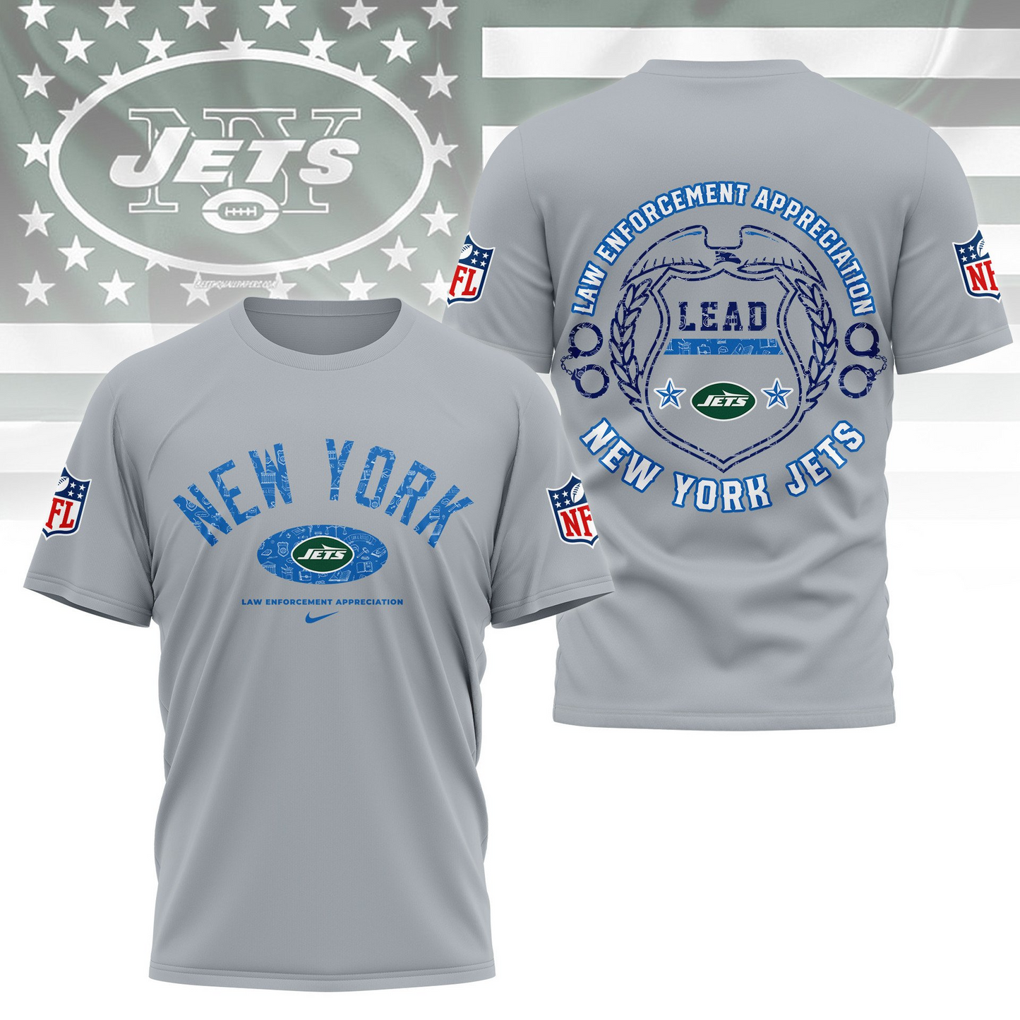 NYJ Premium Law Appreciation Month 3D Shirt DDT CTND