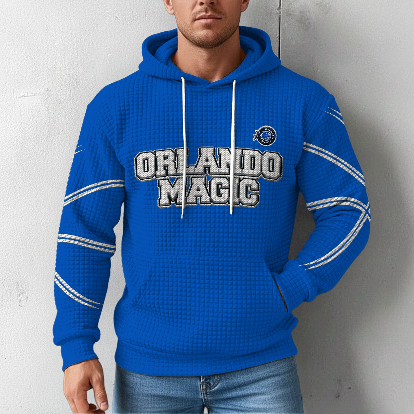 OM Premium NBA Fan Waffle Hoodie DDT CTND