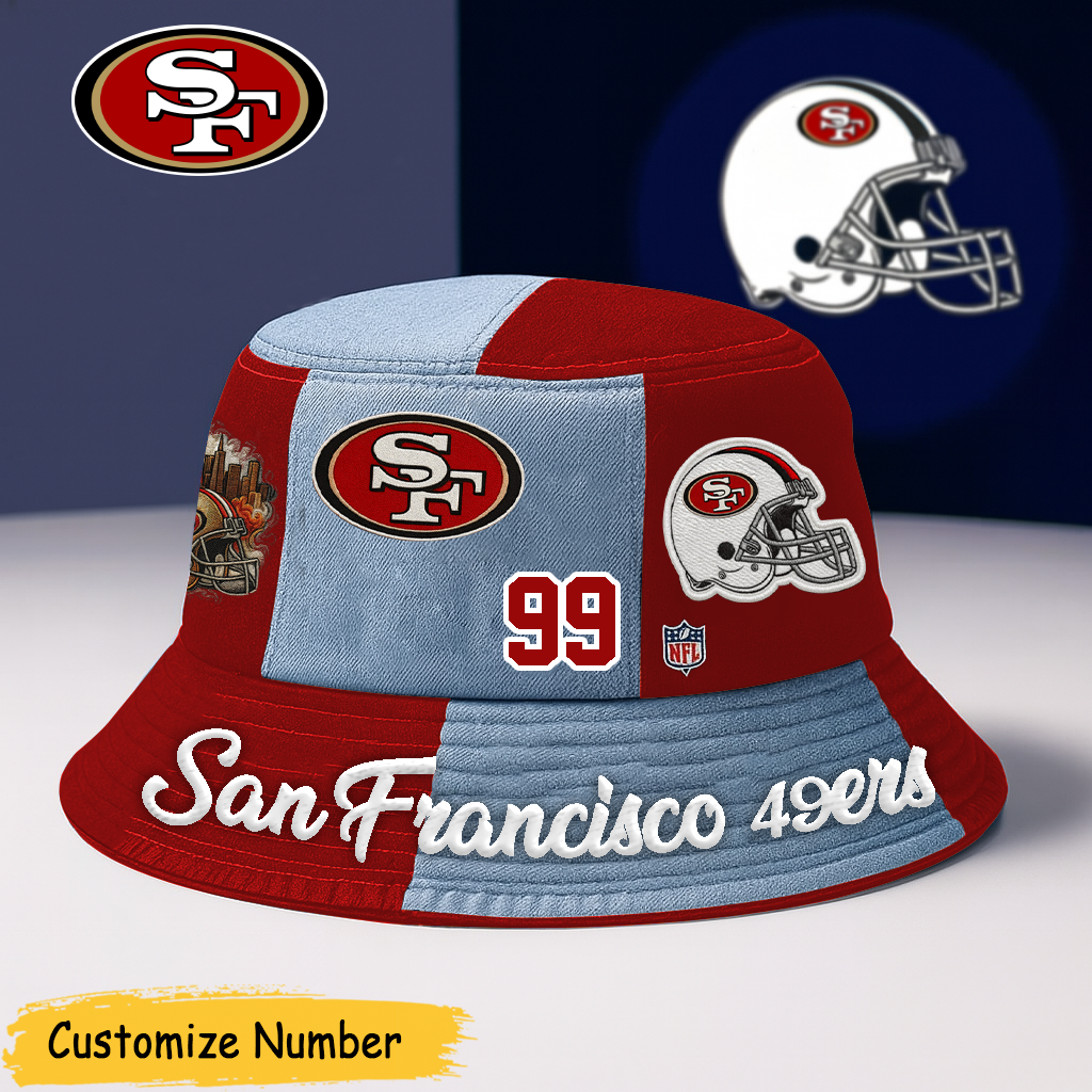 Personalized SF49 Premium NFL Bucket Hat DDT CTND