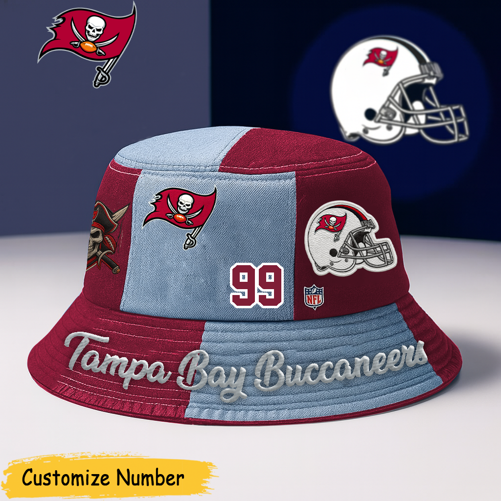 Personalized TBB Premium NFL Bucket Hat DDT CTND