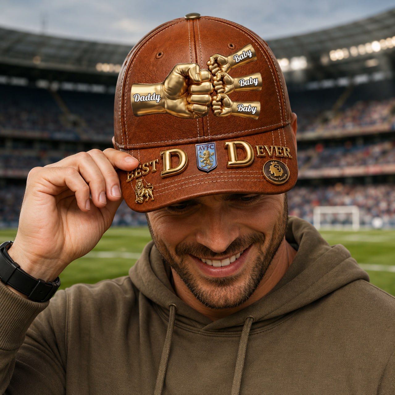 EPL Premium Enthusiastic Dad Classic Cap - Personalized Gifts For Sporty Dads 2905 NAK NHT