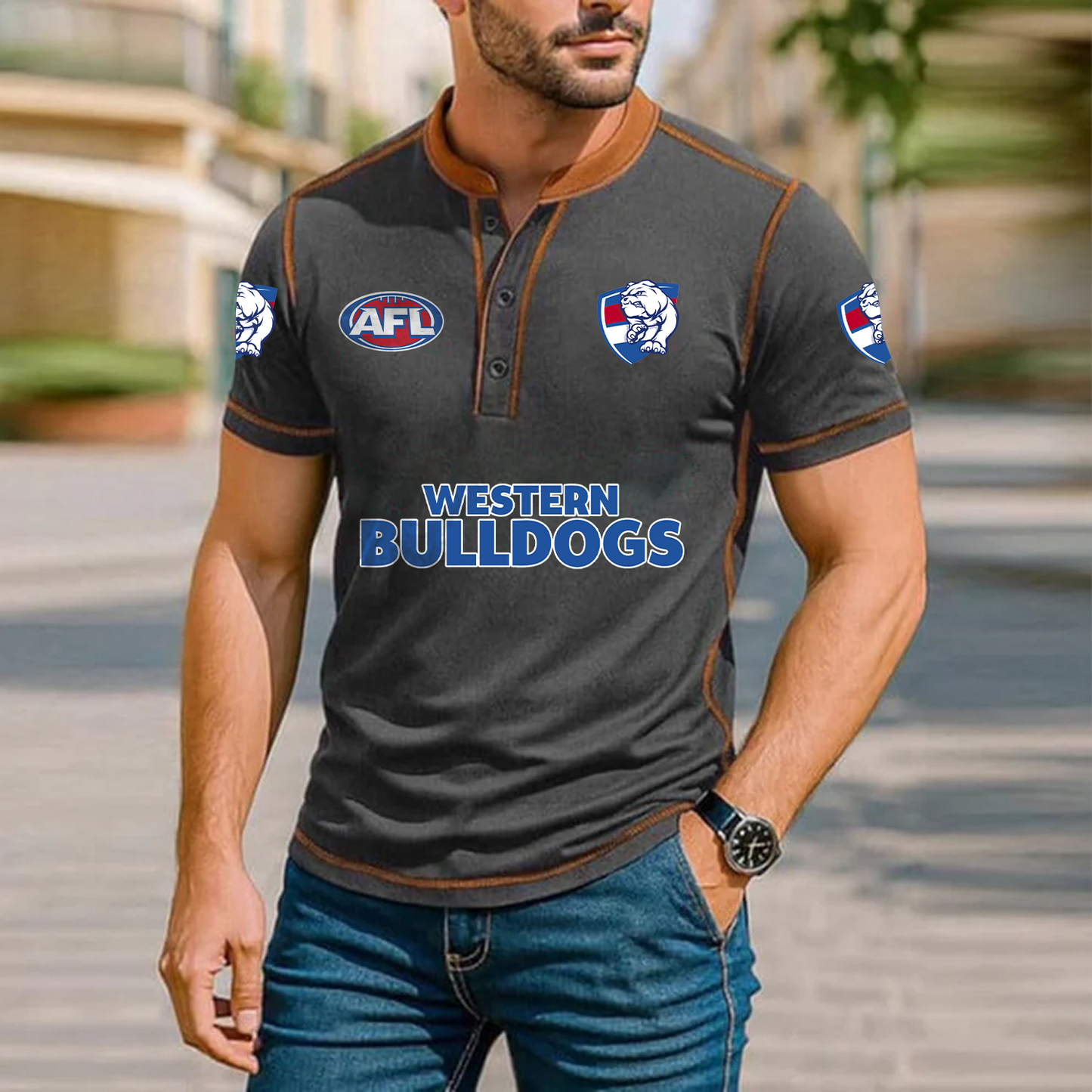 Premium AFL x WB Polo Tshirt NDT TDT