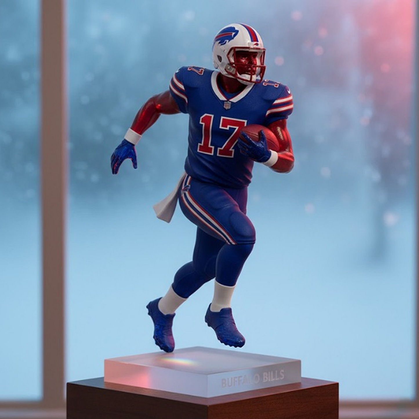 Premium BUF x NFL Crystal Style Desktop Ornament DatND DVT
