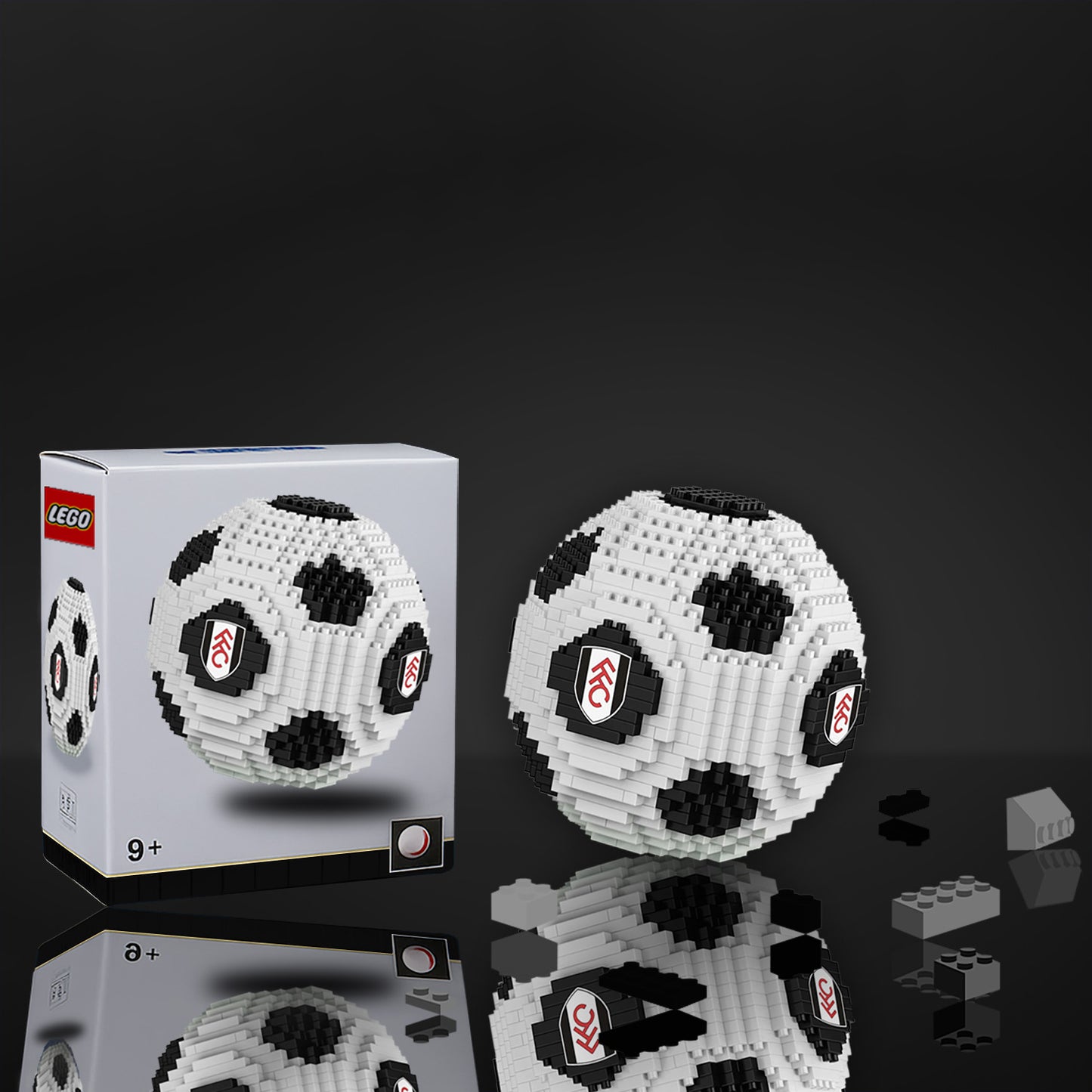 PREMIUM EPL X FUL 3D FOOTBALL BUILDING BLOCK FOR FAN NDT LVH