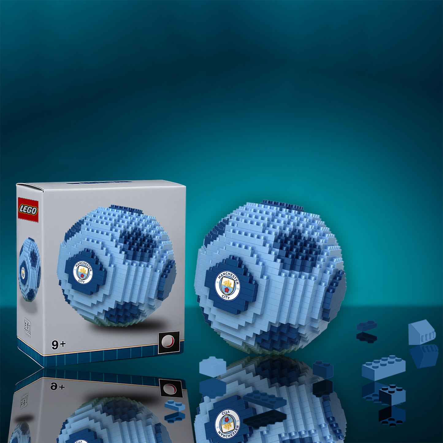 PREMIUM EPL X MC 3D FOOTBALL BUILDING BLOCK FOR FAN NDT LVH