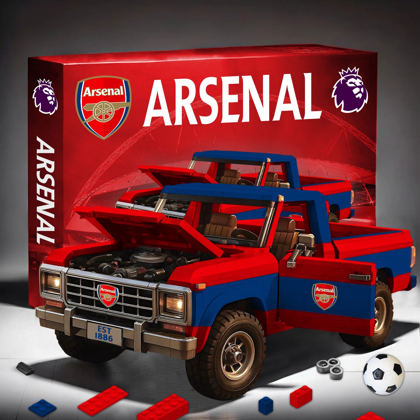 PREMIUM EPL X ARS 3D Building Blocks Truck Ford Car Model Set NDT NHM