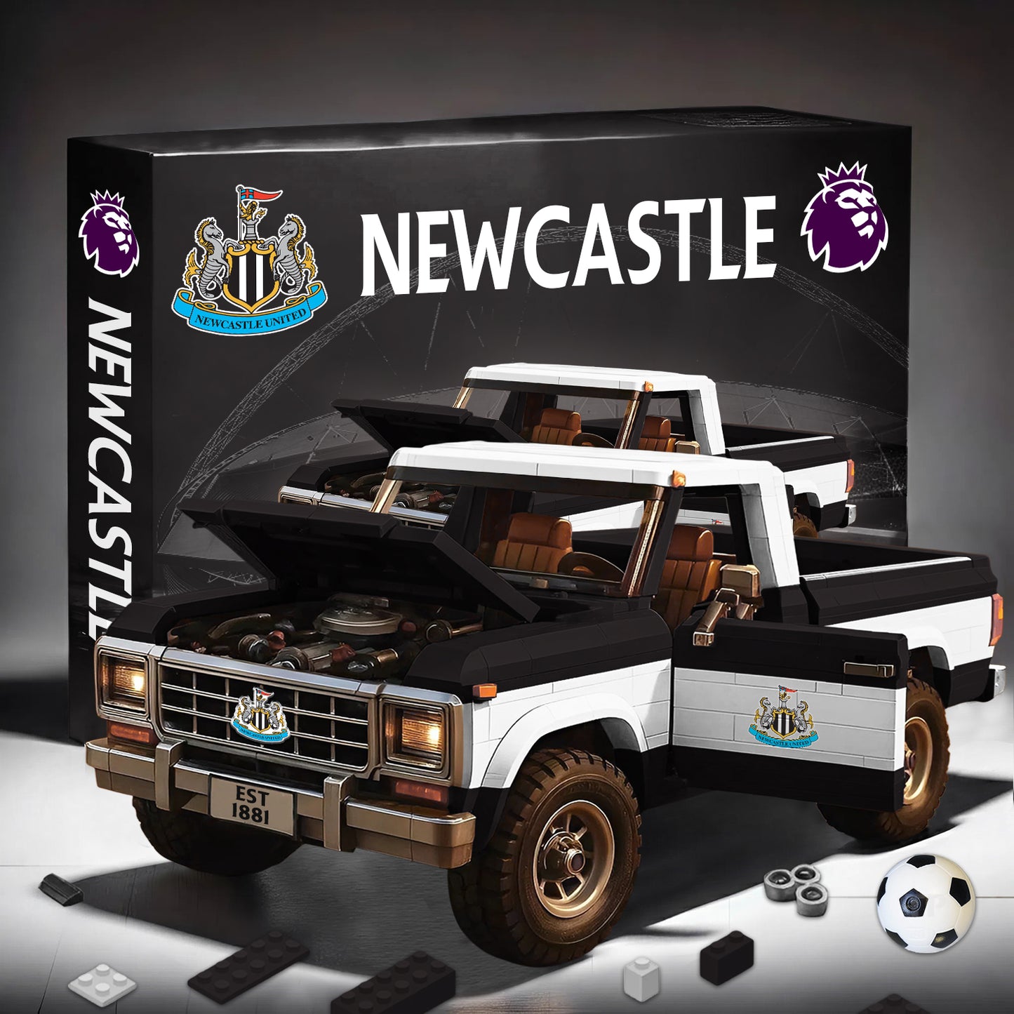 PREMIUM EPL X NEW 3D Building Blocks Truck Ford Car Model Set NDT NHM