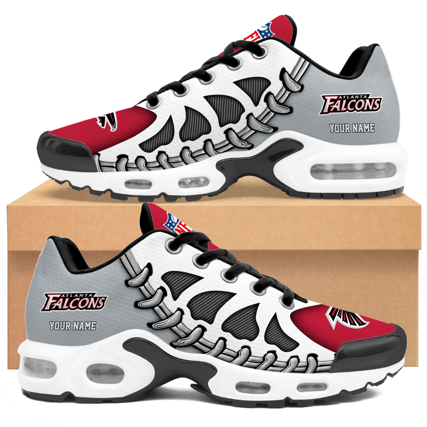 Premium NFL ATL Spine Rush Air Max Sneaker V4 NMD TTV