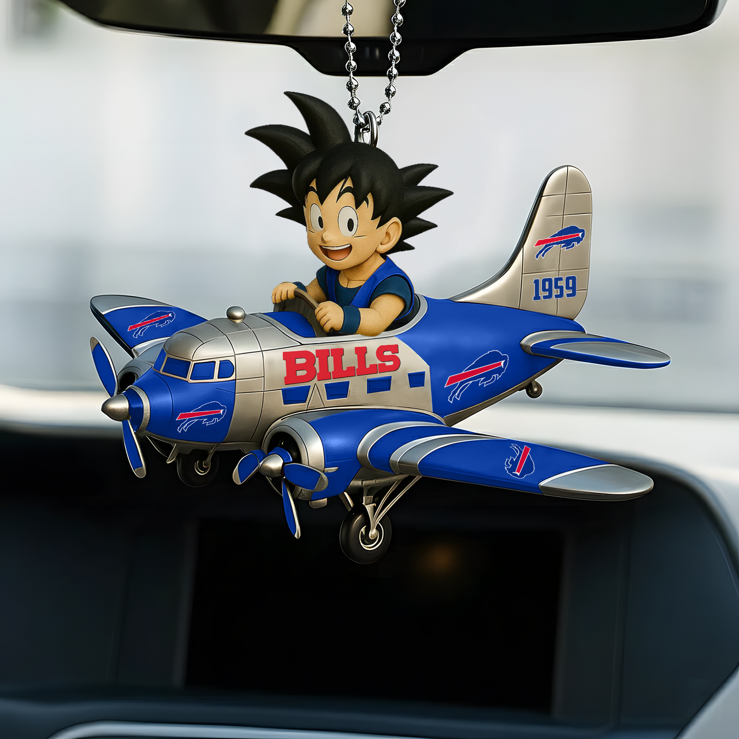 Premium NFL BUF x SGK Car Ornament DatND DVT